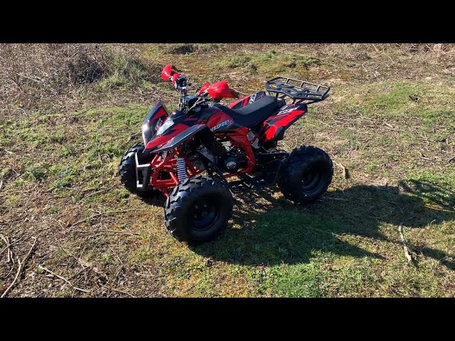 120cc Sniper Youth Quad Bike - Black