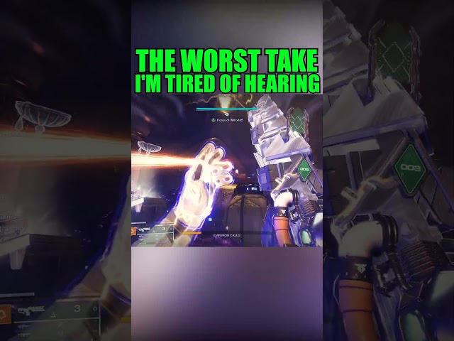 One of the WORST Takes I've Ever Heard... Destiny 2