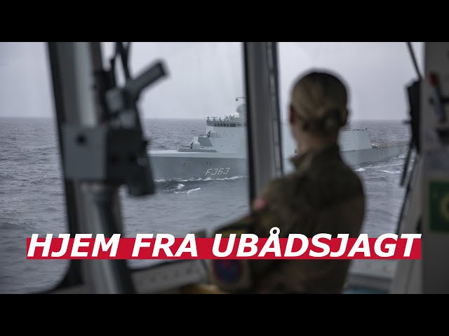 Ubådsjagt og missilaffyringer med Esbern Snare