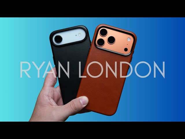 Just Like APPLE'S LEATHER CASE!! - Ryan London for iPhone 17 Pro Max/Air