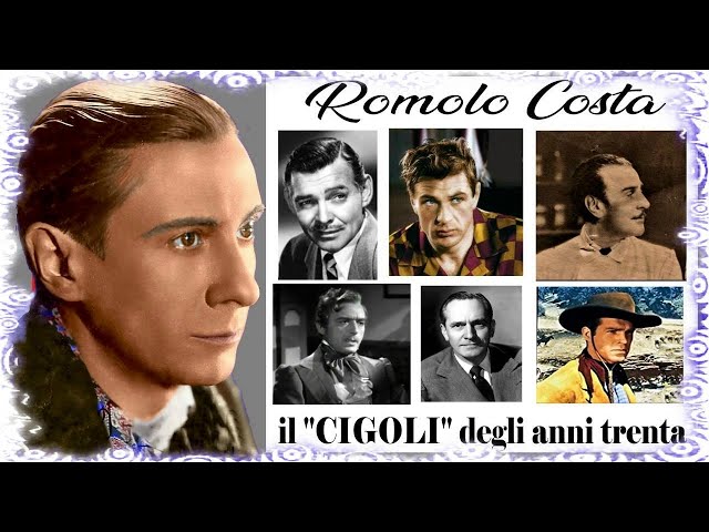 ROMOLO COSTA  ''il Cigoli degli anni trenta''