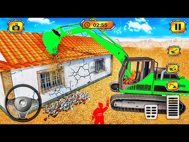 🚧 City Road Construction Gameplay  - Android Gameplay