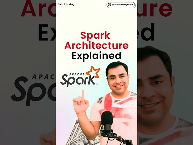 What is Apache Spark ? Explained in a 45 Seconds For Beginners | Learn architecture in 1 minute ⏱️