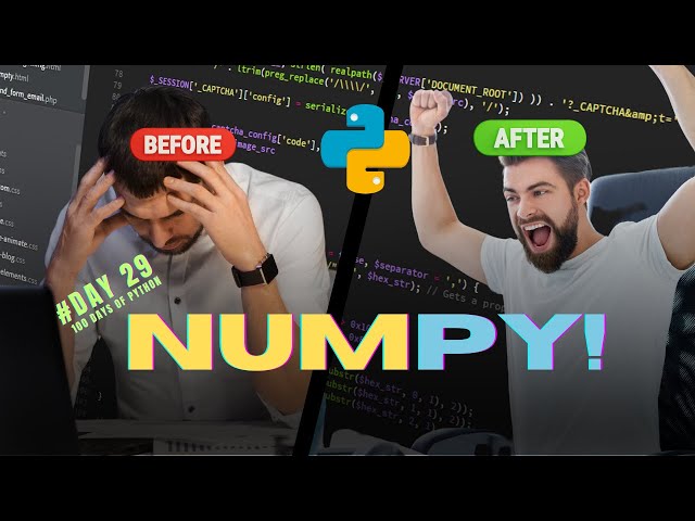 What is NumPy | Arrays, Operations, and Functions | 100 Days of Python: Day 29