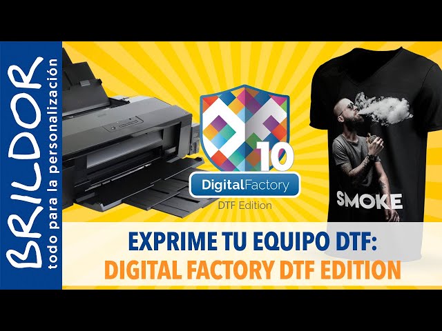 🏆 El MEJOR software DTF 🏆: RIP Cadlink Digital Factory DTF