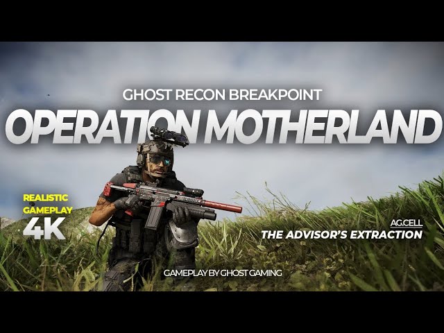 GHOST RECON BREAKPOINT II OPERATION MOTHERLAND II UG.CELL II MISSION 06 II TATCTICAL GAMEPLAY II