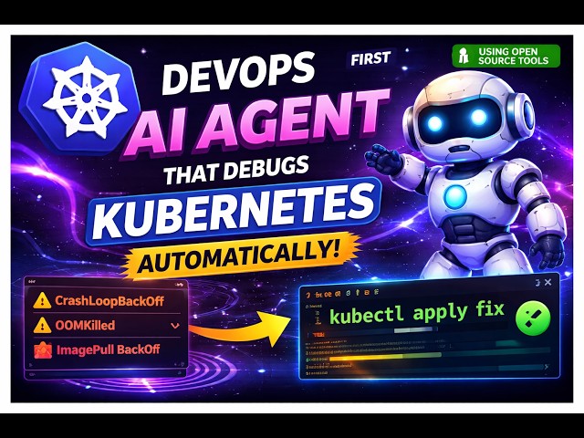 Build AI DevOps Agent That Debugs & Fixes Kubernetes Issues 🤖🔥