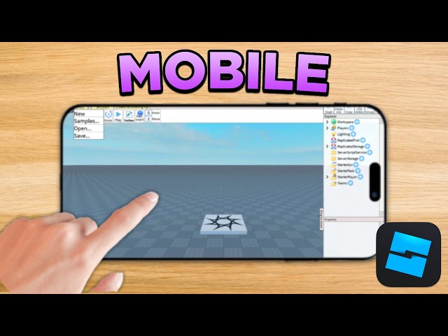 How to Make ROBLOX GAMES on Mobile.. (iOS & Android)