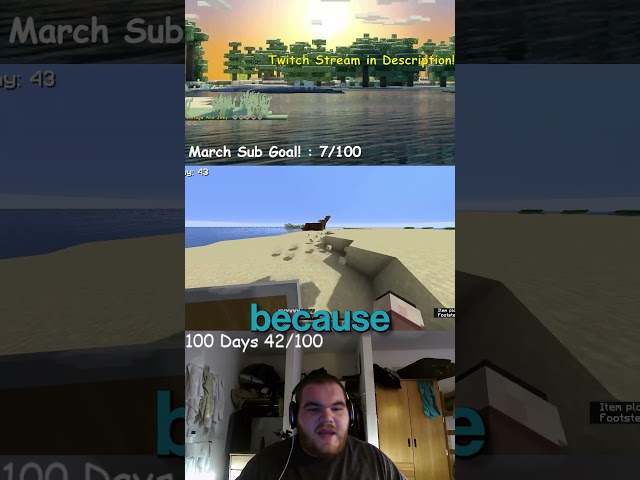 Some people need to hear this. #streamer #minecraft