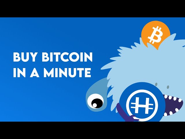 Buying Bitcoin on Hodl Hodl in 1 minute