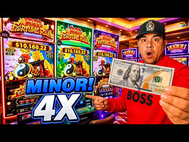 De máquina en máquina hasta que encontré un progresivo 4X en el casino