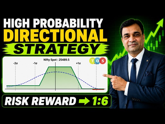 LOW RISK Directional NIFTY Option Selling Strategy? | Profit Big?, Lose Small!