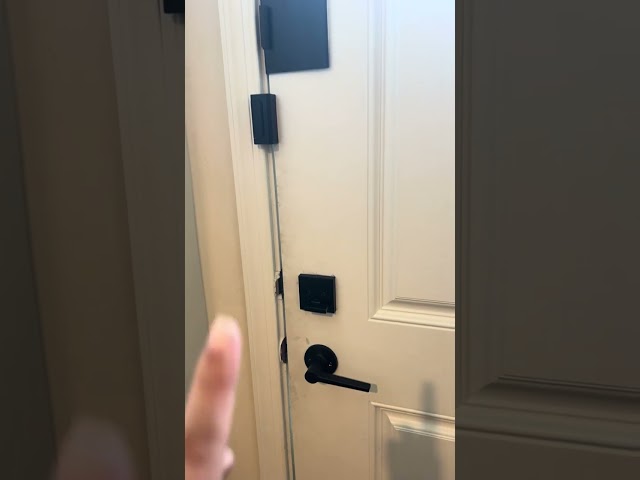 Family safety door lock! Reinforced, inside ONLY and child safe. Link in description.