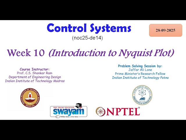 WEEK 10, Introduction to Nyquist Plot