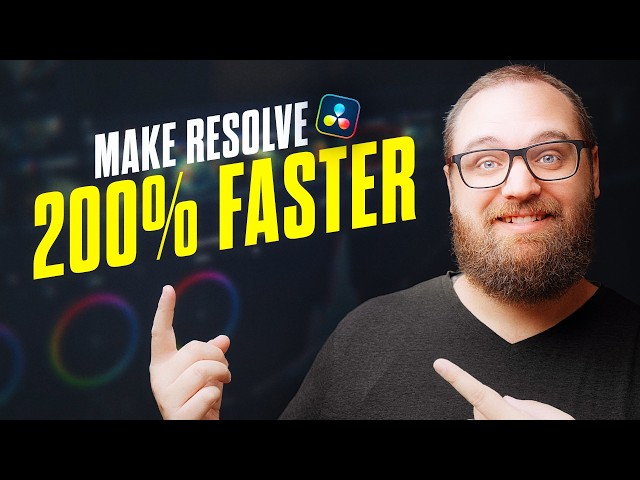 Make DaVinci Resolve Lightning Fast | 200% Faster Performance