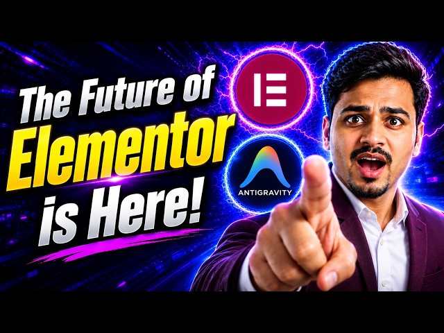 Antigravity to WordPress: The Fastest Way to Build Elementor Websites! (No Coding)