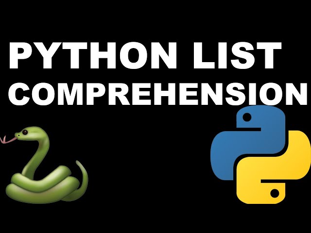 Python Tutorial for Beginners - Python List Comprehension - Python List Creation