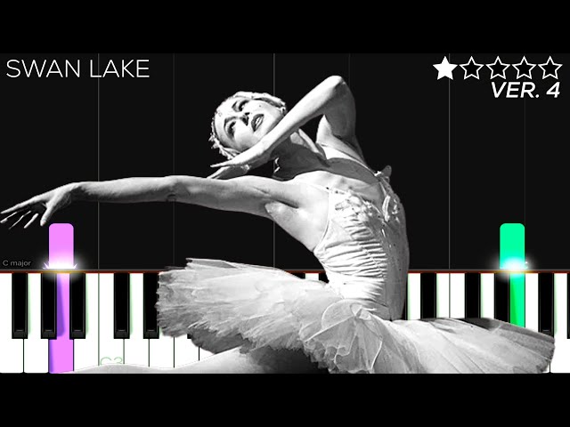 Tchaikovsky – Swan Lake | EASY Piano Tutorial