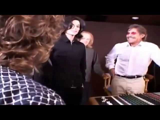 Michael & Randy Jackson With Geraldo Rivera