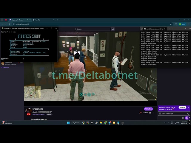 DELTA C2 VS BIG FIVEM SERVER | BEST BOTNET/C2 2026!