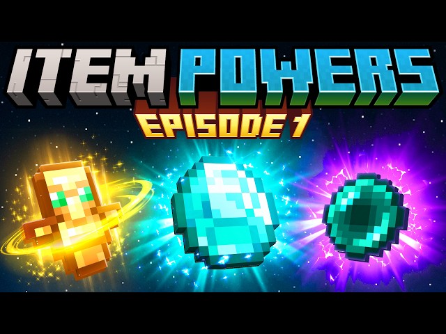 Minecraft, But Items Have Powers