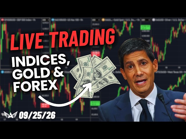 LIVE Trading Gold, Nasdaq, Forex | A1 Trading Show