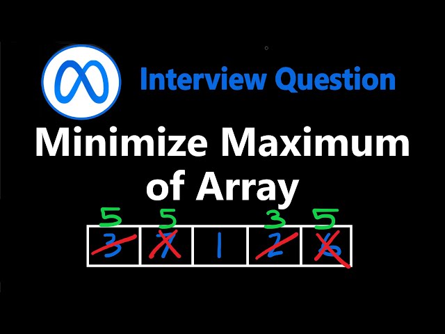 Minimize Maximum of Array - Leetcode 2439 - Python