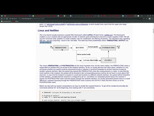 Redirecting traffic (localhost to remote) linux