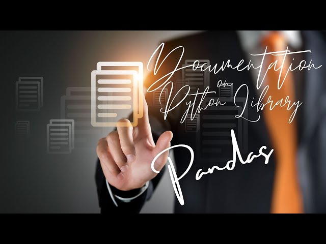 Python Pandas || Documentation on Python Library || Learn Python Programming Language
