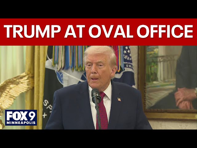 President Trump takes questions in Oval Office [FULL]
