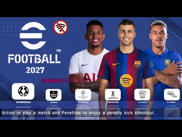 eFOOTBALL PES 2027 PPSSPP NEW UPDATE | LATEST TRANSFERS, PLAYER FACES, KITS | ANDROID OFFLINE