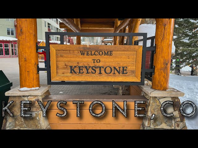 Keystone, Colorado. Cinematic 4K Walking Tour. Best ski resort in Colorado?