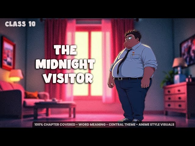 The midnight visitor class 10 | Full explanation chapter 3 | ( anime style animation ) Edutoons