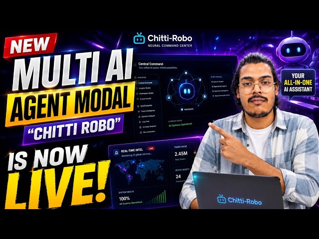 I Created My Own AI Operating System 😱 |Chitti-Robo |Google AI Studio|Antigravity|Supabase|Render|AI