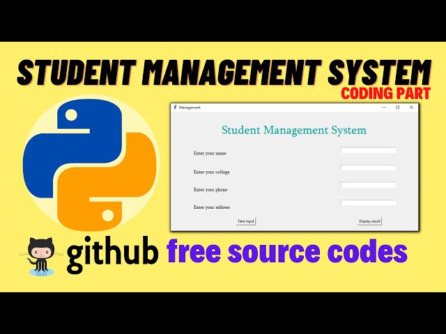 Python Student Management System PART 2