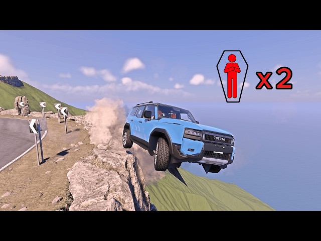 Realistic High-Speed Car Crashes in BeamNG.drive #196 | Ultra Detailed Crash Compilation