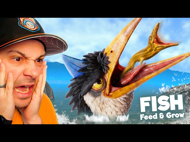 Upgrading *NEW* Quezalcoatlus in Feed & Grow Fish!