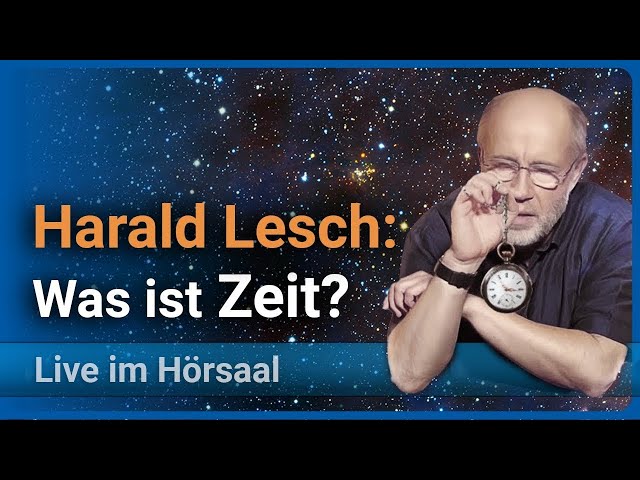 Harald Lesch's lecture on the 4th dimension • Physicists hate time. Science Year 2023 LMU / BMBF
