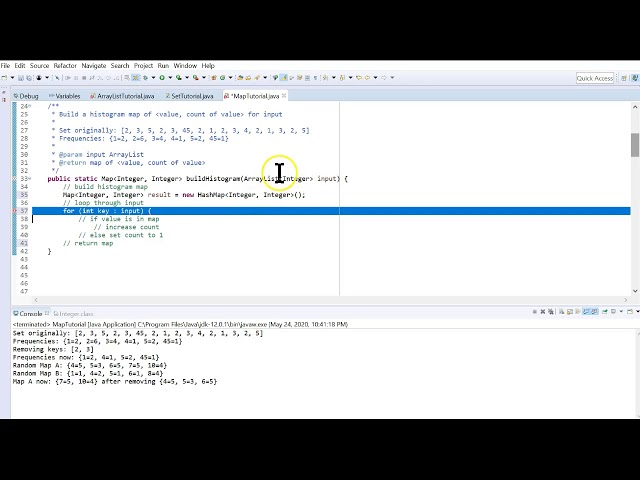 Java Maps Tutorial