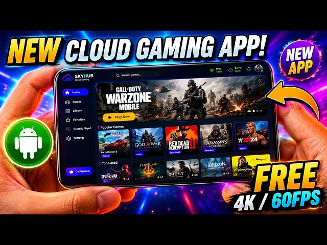 I Tested a New Cloud Gaming App… The Results Shocked Me! 🎮☁️