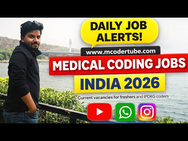 Medical Coding & Billing Job Vacancies In India | Job Updates | Freshers & IPDRG  | Nilesh Shende