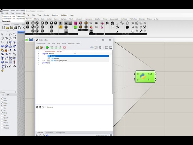 Python 3 Rhino Crash