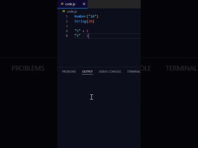 😱 | JavaScript Type Coercion #shorts #javascript #coding #viralshorts #viral #viralshort
