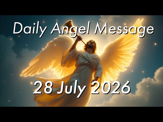 Daily Angel Message 😇 Tuesday 28 July 2026 - Create Your Life