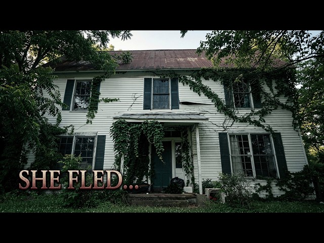 She Had to Flee with Her Daughters From This Abandoned House!