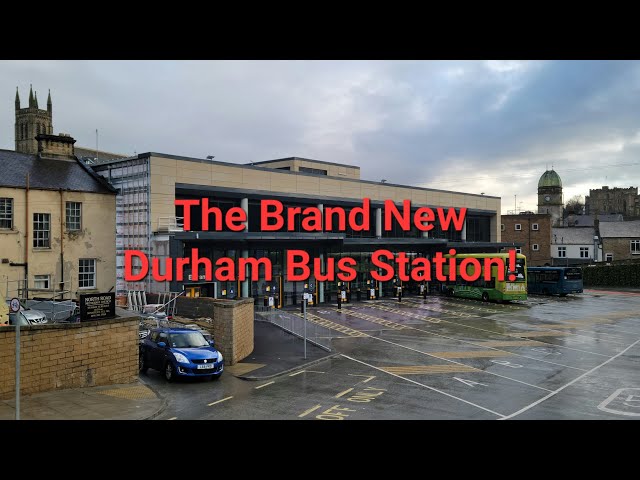 A morning at the brand new Durham Bus Station!