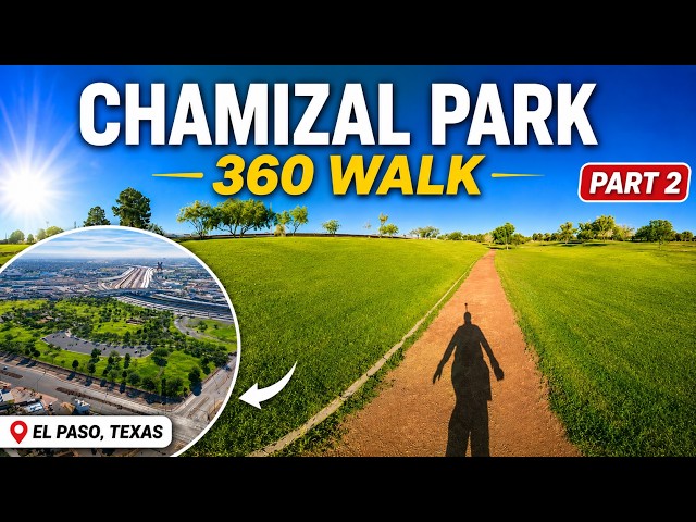360 Walk at Chamizal National Memorial | El Paso Border View