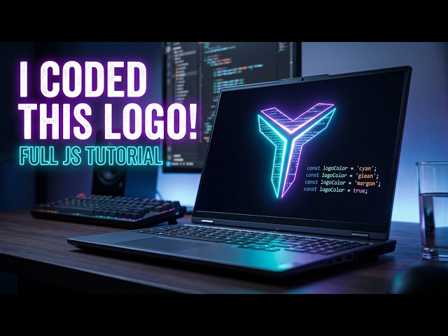 Create Lenovo legion logo 🔥🔥 html & js ll