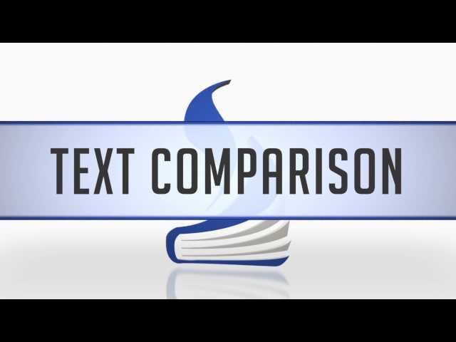 Logos 5 Tutorial: How to Use Text Comparison by Morris Proctor | Logos Bible Software