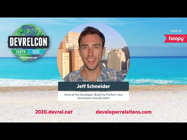 Voice of the Developer: Build the Platform Your Developers Actually Want -- Jeff Schneider